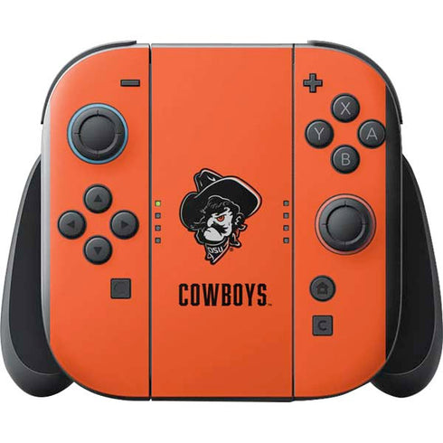 Oklahoma State University OSU Basketball Nintendo Switch 2 (2025) with Joy-Con Skin